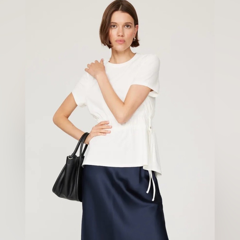 Proenza Schouler White Label Elevated White Tee